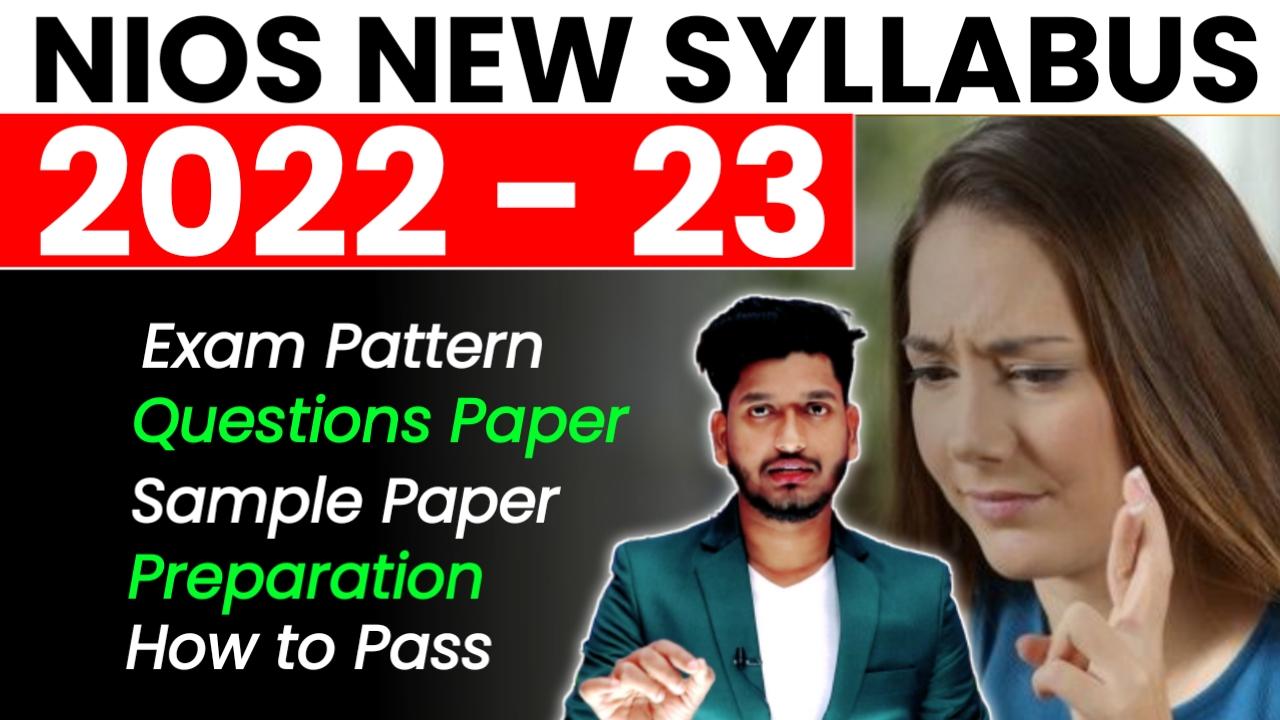  NIOS New Syllabus 2022 -23