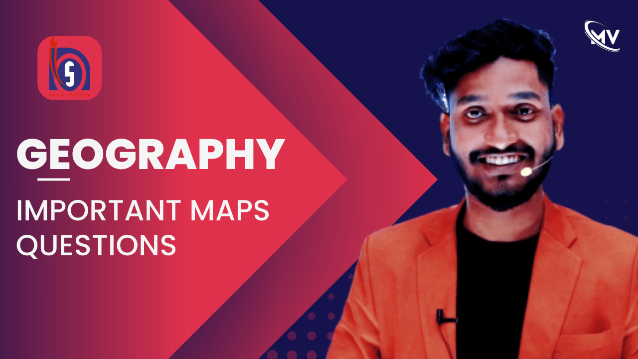  NIOS| Class-12 Geography(316) Important Maps Questions